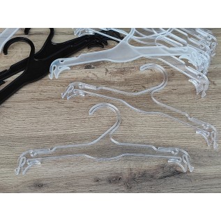 Вішалка-плечики для білизни і дитячого одягу (26см. прозора)